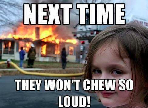 While it's unclear just how many people suffer with it, those that DO have it know that the struggle is REAL. How do you know you have it? Loud chewing is your sworn enemy.